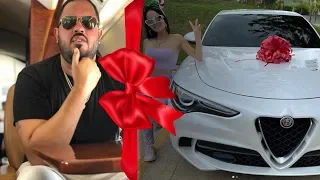 @pinarecords sorprende a @NattiNatasha con un sorprendente carro Alfa Romeo | Conexión Urbana