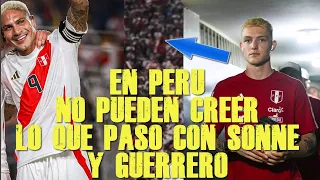 PRENSA PERUANA NO PUEDE CREER LO QUE PASÓ CON OLIVER SONNNE Y PAOLO GUERRERO