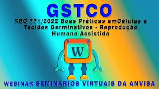 RDC 771 2022 Boas Práticas em Células e Tecidos Germinativos   Reprodução Humana Assistida