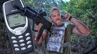 Бронежилет из NOKIA 3310! | Разрушительное ранчо