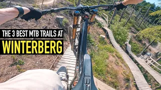 RIDING THE BEST TRAILS AT WINTERBERG BIKEPARK!