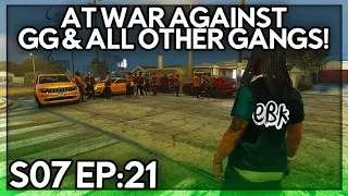 Episode 21: AT WAR AGAINST GG & ALL OTHER GANGS! | GTA RP | Grizzley World RP