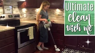 ULTIMATE CLEAN WITH ME 2018 | WHOLE HOUSE CLEANING | CLEANING MOTIVATION