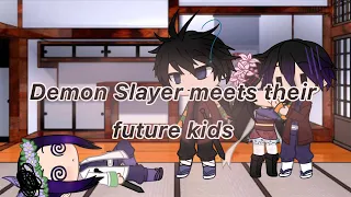 KNY/Demon Slayer meets future kids pt. 1-4|mini movie 🎥
