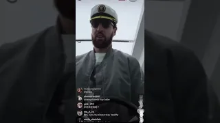 CAPTAIN KLAY THOMPSON LATEST IG LIVE FROM HIS BOAT