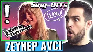 Zeynep Avci - Kıyamam (Zerrin Özer) | Sing-Offs | The Voice of Germany 2021║REACTION!