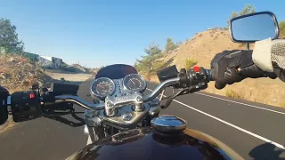 Triumph Thunderbird 900, first ride in Troodos (Cyprus)!