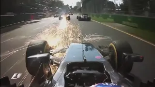 F1 2016 Onboard Crashes