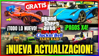 NUEVA ACTUALIZACION en GTA5 Online! ¡TODO LO NUEVO! COCHES GRATIS, PAGOS X4, MUCHOS DESCUENTOS y MÁS