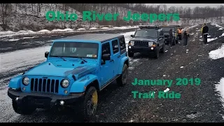 Ohio River Jeepers January 2019 Ride