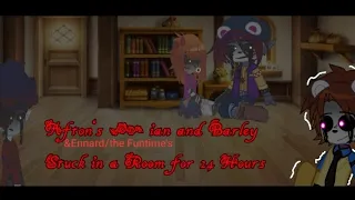 ||Afton's +Ian and Barley & Ennard/The Funtime's Stuck in a room for 24 hours||Part 1/4||