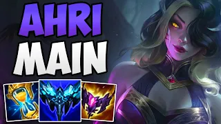CHALLENGER AHRI MAIN SHOWS YOU HOW TO CARRY! | CHALLENGER AHRI MID GAMEPLAY | Patch 12.23 S12