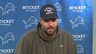 Taylor Decker emotional after 100th start with Lions