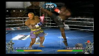 PS2『K-1 World GP 2006』ゲーリー・グッドリッジ　VS 　レミー・ボンヤスキー　ランダムマッチ 87試合目