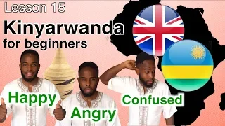 Lesson 15: How to express yourself  ||MOBILE VIDEO || Kinyarwanda for beginners