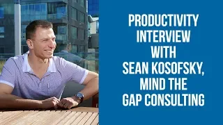 Productivity Interview: Captain Time Interviews Sean Kosofsky