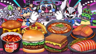 FNAF Security Breach Mukbang Animation DJ music man Set COMPLETE EDITION 2