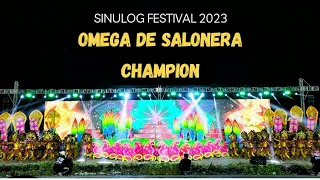Grand Champion: Omega De Salonera of Surigao Del Norte Sinulog Grand Parade 2023 #sinulog2023