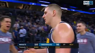 Nikola Jokic Hits Game Winner Vs. Minnesota Timberwolves