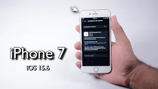 iPhone 7 en 2022 con iOS 15.6 😰 ¿COMO VA iOS 15.6 en el iPhone 7? 🤔 + BATERÍA - RUBEN TECH !