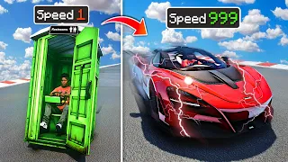 Upgrading SLOWEST To FASTEST CAR In GTA 5!