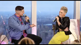 P!NK's TRUSTFALL Album Release Livestream Hosted by Cody Rigsby