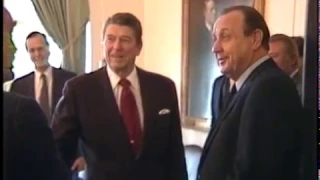 President Reagan’s Meeting with Foreign Minister Hans Genscher of Germany on March 9, 1982