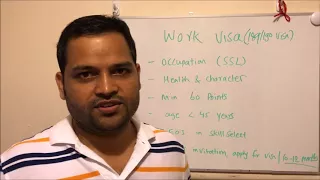 Work visa process for Australia |  PR visa process  | 189 and 190 visa process
