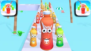 Juice Run #34 All Levels Gameplay Android,IOS