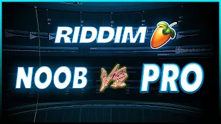 RIDDIM NOOB vs PRO | FL STUDIO 12 TUTORIAL