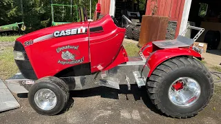 Teardown of our ProStock Diesel pulling garden tractor