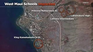 Most Maui schools reopen today with support for affected students, staff displaced by wildfires