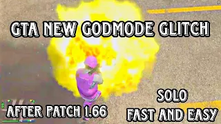 ‼️*BRAND NEW* GTA GODMODE GLITCH WORKING NOW AFTER PATCH 1.66 ALL CONSOLES🔥💯