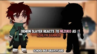 「Demon Slayer reacts to Nezuko as Ashlyn Banner +friends // SBG x Kny // ❗️W.I.P❗️」