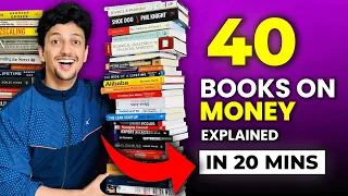 40 Money Books Made Me RICH | 40 Books Summaries in 20 Mintues