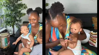 See What Happened After Korra Obidi Reunited With Her Daughters After Spending A Week Wt Justin Dean