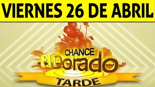 Resultado de DORADO TARDE del Viernes 26 de Abril de 2024  CHANCE 🍀😱💰🚨🔥