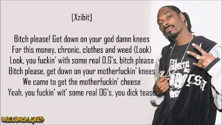 Snoop Dogg - Bitch Please ft. Xzibit & Nate Dogg (Lyrics)