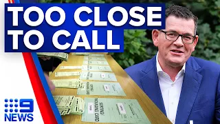 Premier Daniel Andrews yet to name new ministry as vote counting continues | 9 News Australia