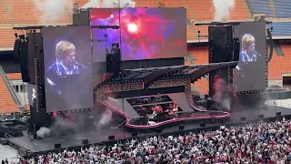 Rocket Man - Elton John @ Milano San Siro - #eltonfarewelltour