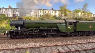 Flying Scotsman Leaving Plymouth Working 18.06 Par to Bristol (The Royal Duchy) on 30/04/2023