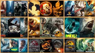 JURASSIC WORLD DOMINION Skillet Feel Invencible Crossover Godzilla, Megalodon, Rampage Devastation