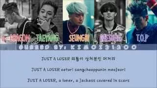 Big Bang - Loser [Hangul/Romanization/English] Color & Picture Coded HD