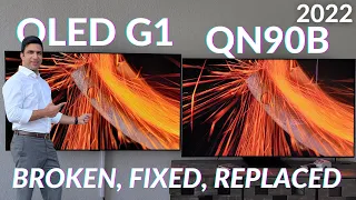 Samsung QN90B Neo QLED Update vs LG G1 OLED and QN90A Comparisons Coming up