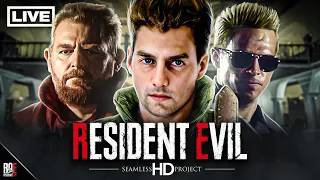 RESIDENT EVIL MARATHON || w/ ORIGINAL RE1 CAST - CHRIS, BARRY, WESKER | Toys For Tots 🔴LIVE