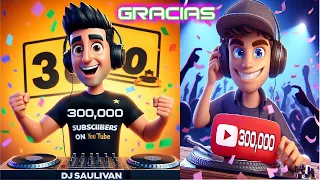 70S 80S Y 90S  MIX EN VIVO  CELEBRANDO LOS 300 MIL SUBS #djsaulivan