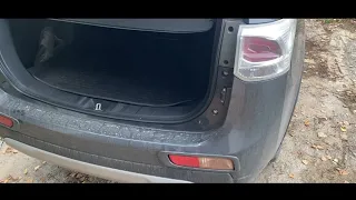 Как снять задний бампер аутлендер 3 / How to remove the rear bumper Mitsubishi Outlander 3