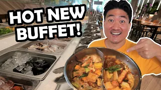 $34 SEAFOOD BUFFET All You Can Eat HOT POT in Los Angeles!