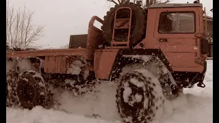 RC Snow Fun Cross RC BC8 Mammoth MC6 Man Kat 1/12th Scale Trucks Drifting And Sliding In UK Snow!