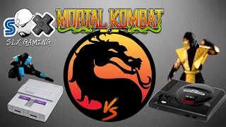 Super Nintendo vs Sega Genesis - Mortal Kombat